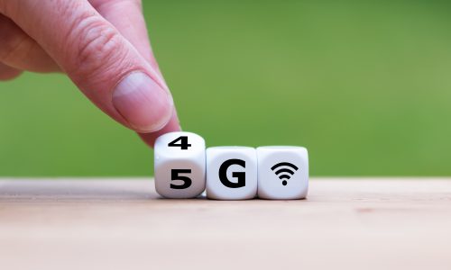 5G image with wifi symbol